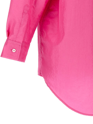 Fuchsia Polyamide Blouse