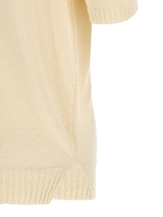 White Cotton Polo Shirt