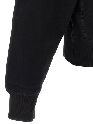 Black Cotton Sweatshirt