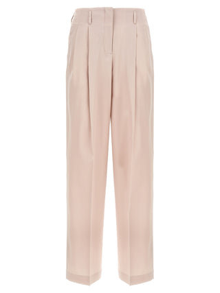 Multicolor Virgin Wool Casual Pants