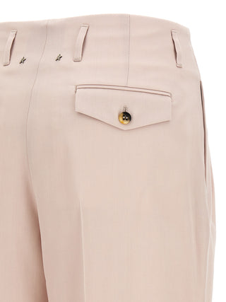 Multicolor Virgin Wool Casual Pants
