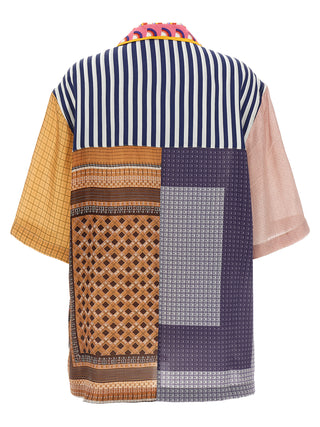 Multicolor Silk Blouse
