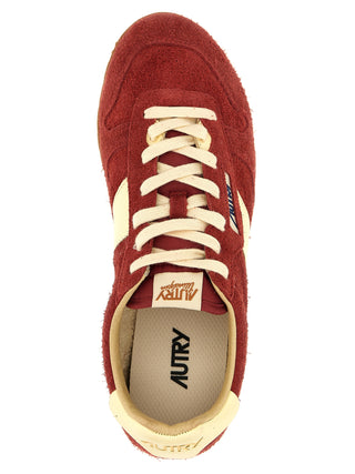 Multicolor Leather Low Top Sneakers