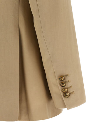 Beige Virgin Wool Blazer