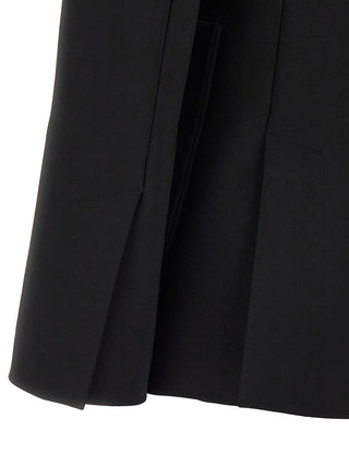 Blazer de Viscosa Negra
