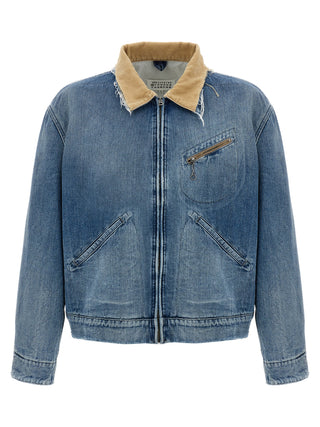Blue Cotton Denim Jacket
