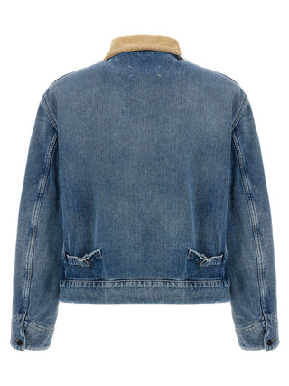 Blue Cotton Denim Jacket