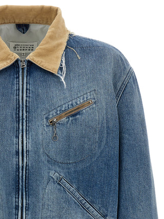 Blue Cotton Denim Jacket