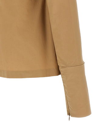 Beige Cotton T-Shirt