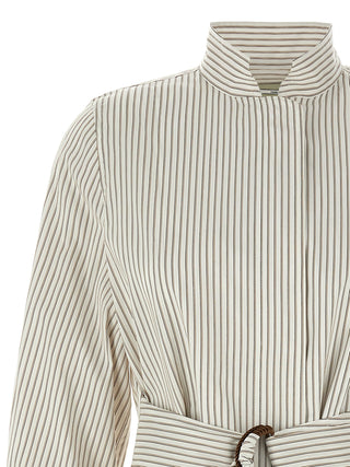 White Cotton Shell Jacket