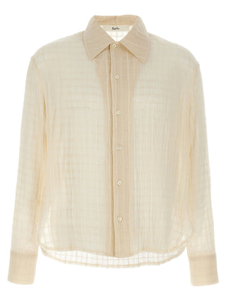 Beige Cotton Blouse