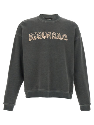 Gray Cotton Sweatshirt