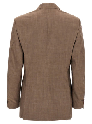Brown Virgin Wool Blazer