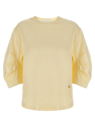 Beige Cotton T-Shirt