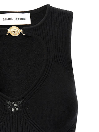 Black Viscose Tank Tops