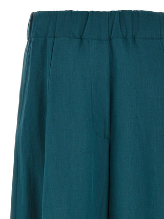 Pantalones casuales bicolor de lana