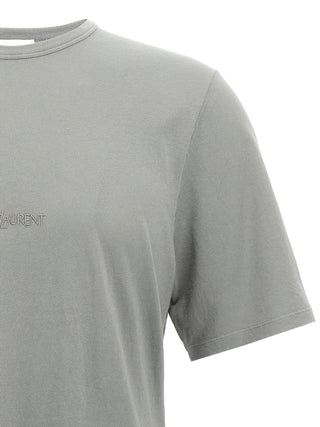 Gray Cotton T-Shirt