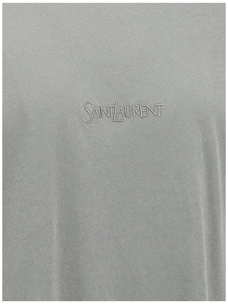 Gray Cotton T-Shirt