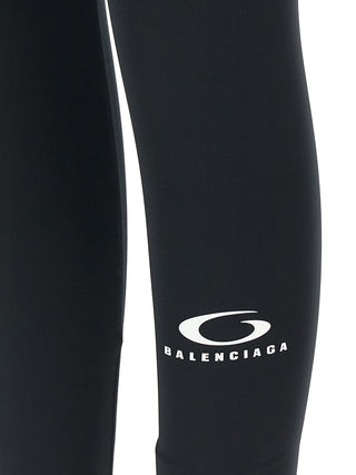 Black Polyester Leggings