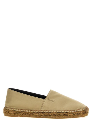 Beige Cotton Espadrilles