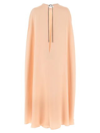 Multicolor Silk Midi Dress