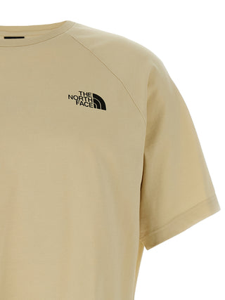Camiseta de algodón beige
