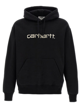 Sudadera de algodón negro