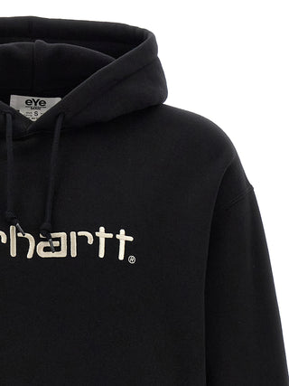 Sudadera de algodón negro