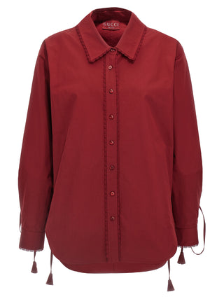 Blusa multicolor de algodón  