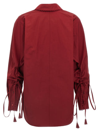 Blusa multicolor de algodón  