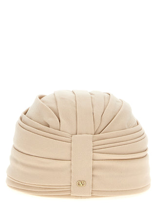 Sombrero beige de lana virgen