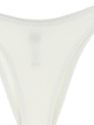White Polyamide Swim Briefs