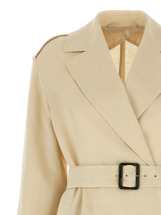 Beige Flax Coat