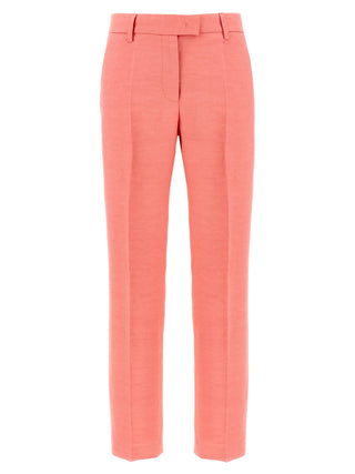Multicolor Viscose Chino Pants