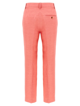 Multicolor Viscose Chino Pants