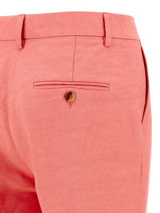 Multicolor Viscose Chino Pants