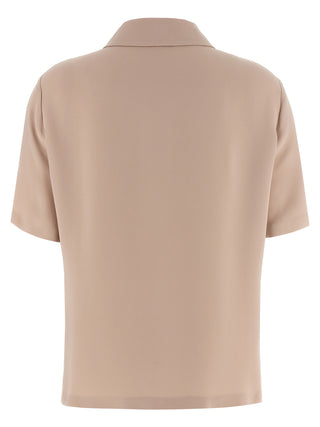 Multicolor Silk Polo Shirt