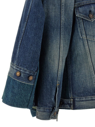 Blue Cotton Denim Jacket