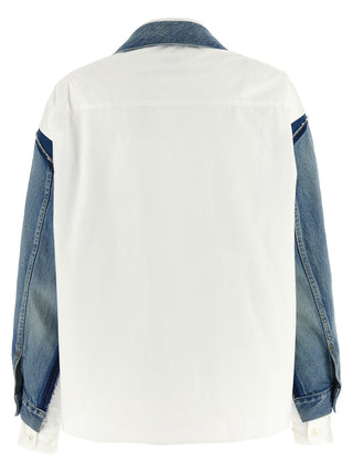 Multicolor Cotton Denim Jacket
