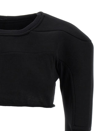 Black Cotton Cardigan