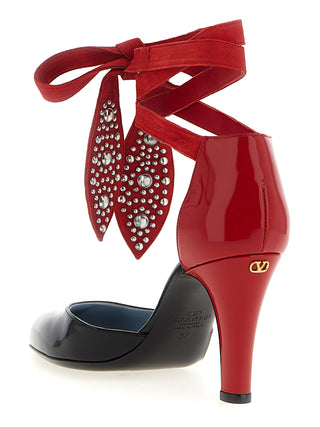 Multicolor Goatskin High Heel Pumps