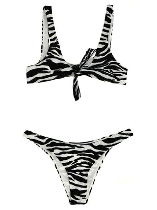 Bicolor Polyamide Bikini