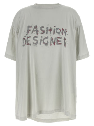 Gray Cotton T-Shirt