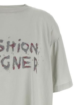 Gray Cotton T-Shirt