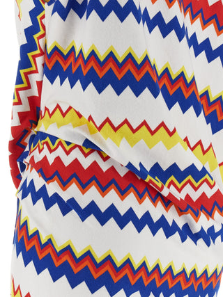 Camisa de viscosa multicolor
