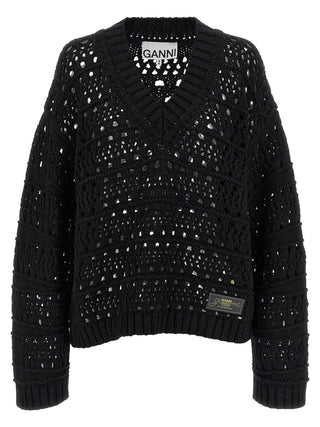Black Cotton Cardigan