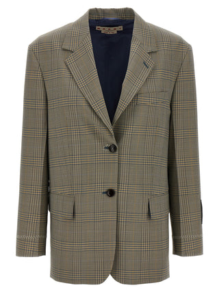 Multicolor Polyester Blazer