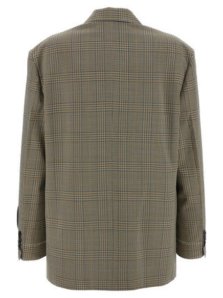 Multicolor Polyester Blazer