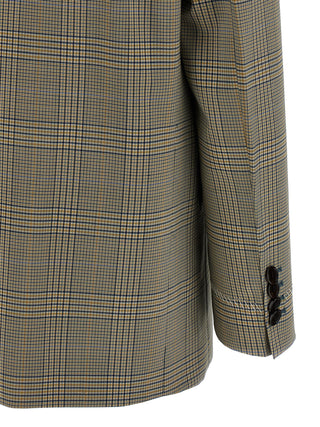 Multicolor Polyester Blazer