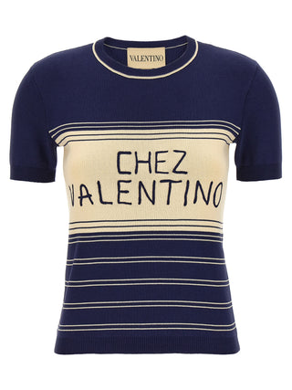 Blue Cotton T-Shirt